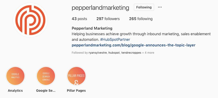Pepperland Instagram