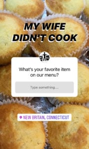 Instagram Story question sticker