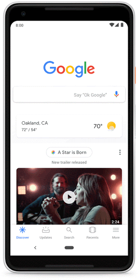 Google Search Console Discover Report